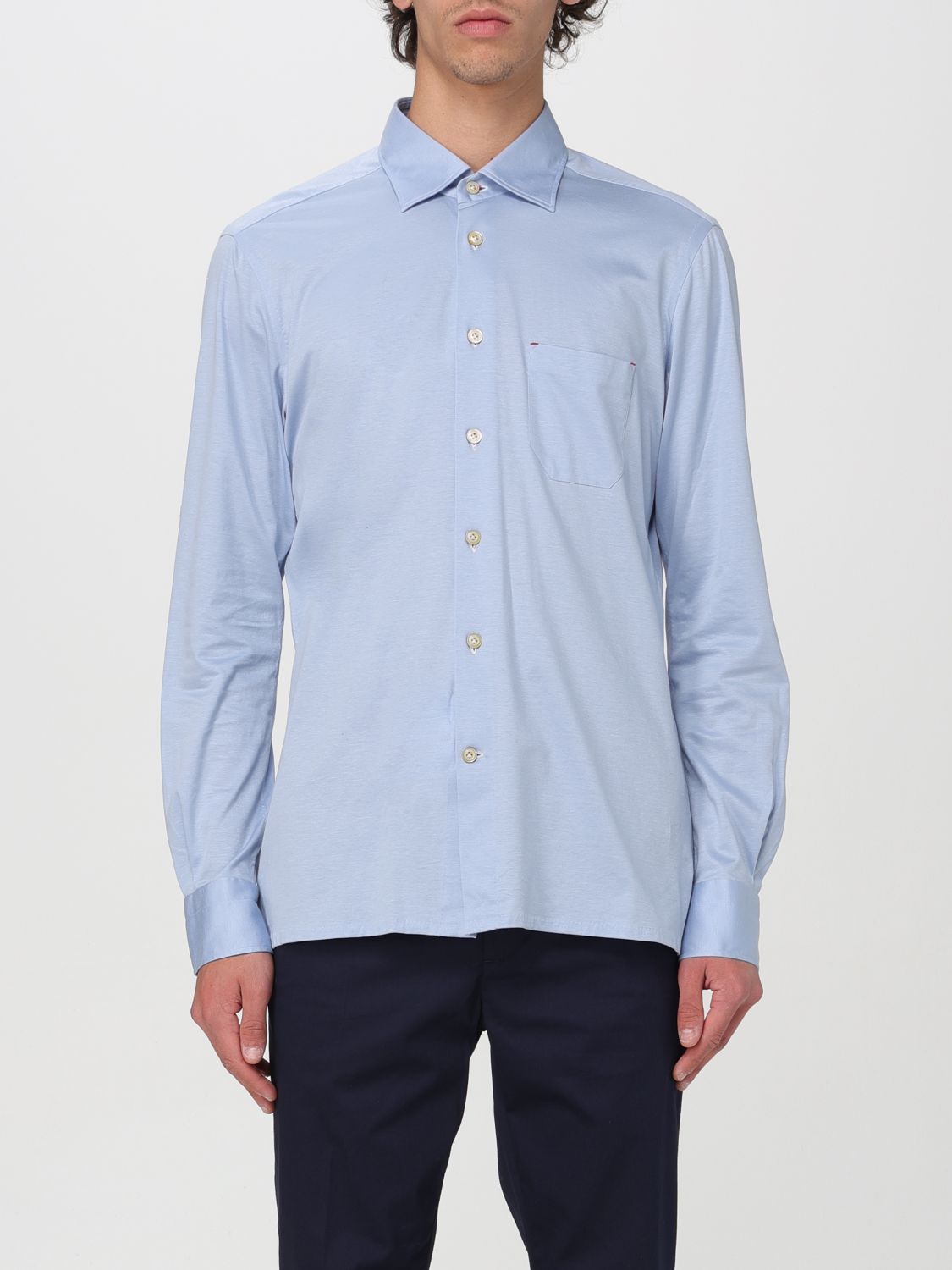 Kiton Shirt KITON Men colour Blue