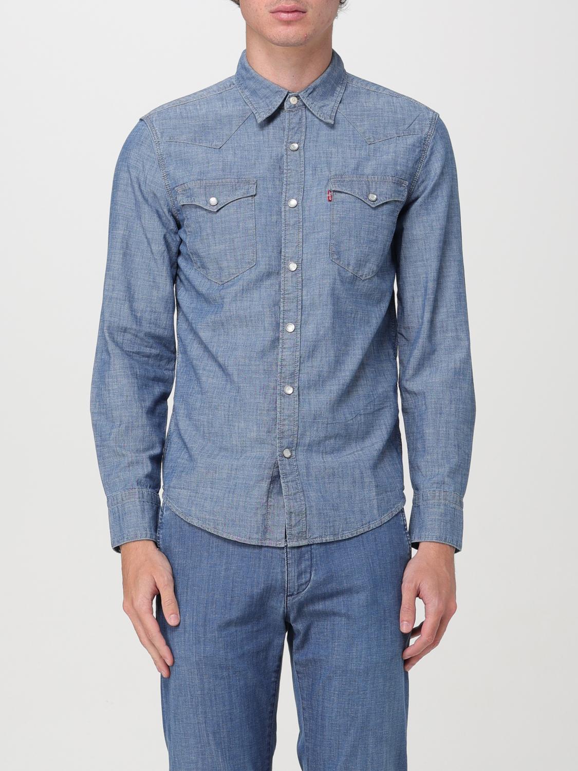 Levi's Shirt LEVI'S Men color Blue