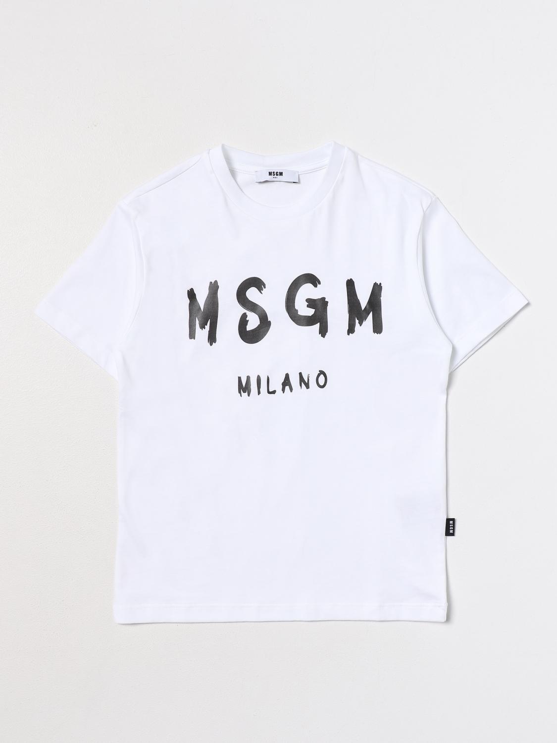 Msgm Kids T-Shirt MSGM KIDS Kids colour White