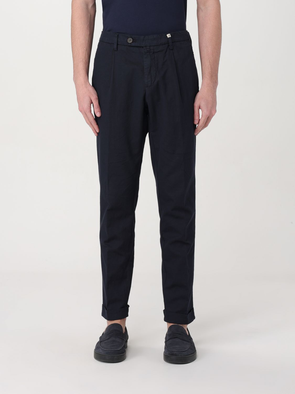 Myths Trousers MYTHS Men colour Blue