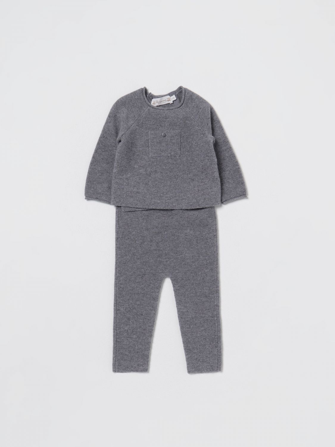 Bonpoint Romper BONPOINT Kids colour Grey