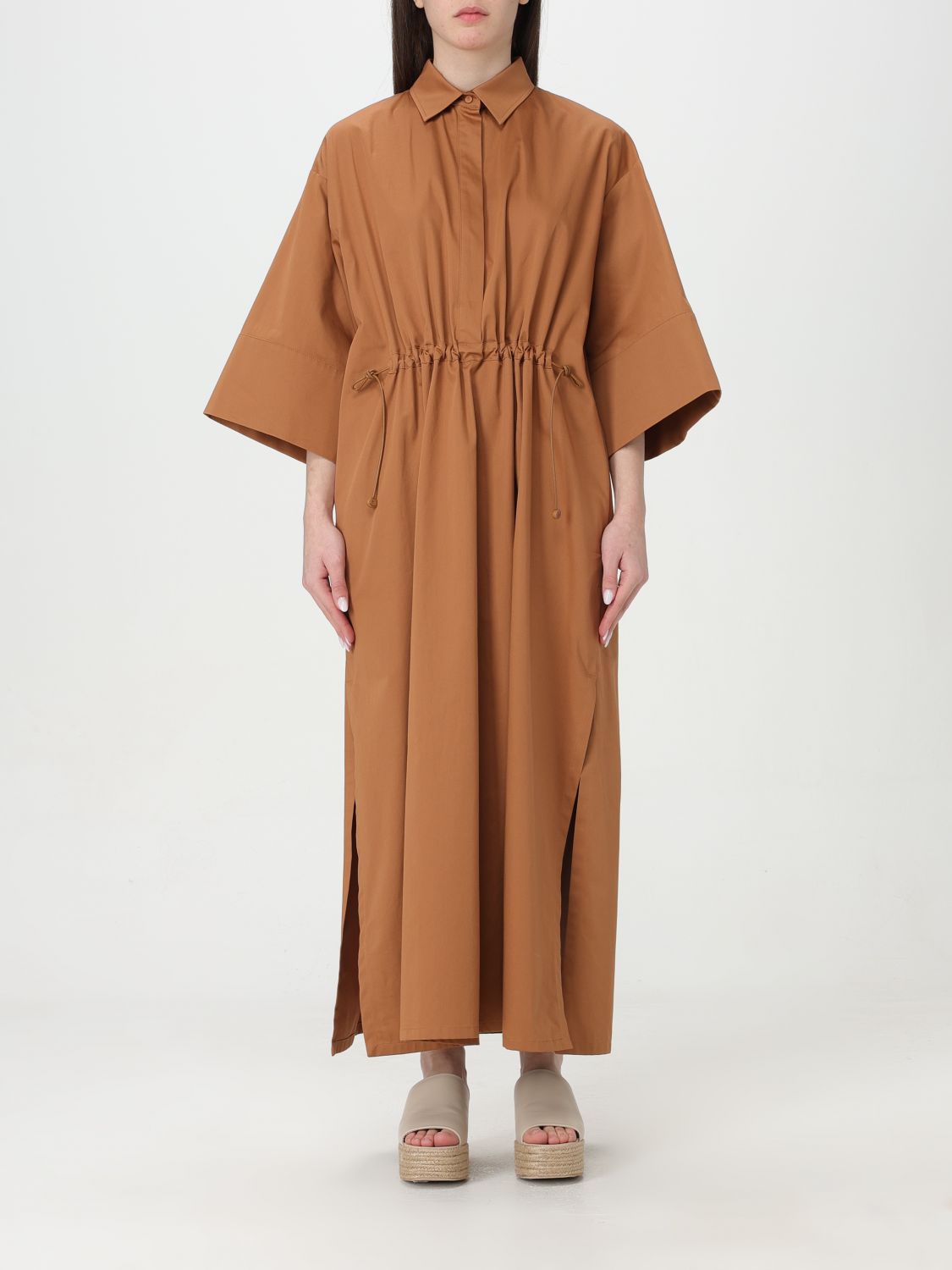 Max Mara Dress MAX MARA Woman colour Brown