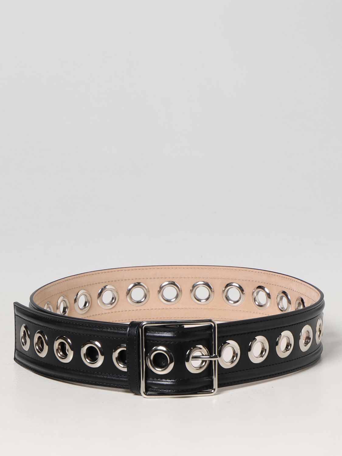 Alexander McQueen Belt ALEXANDER MCQUEEN Woman colour Black