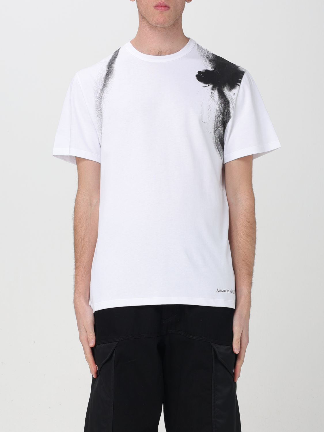 Alexander McQueen T-Shirt ALEXANDER MCQUEEN Men colour White