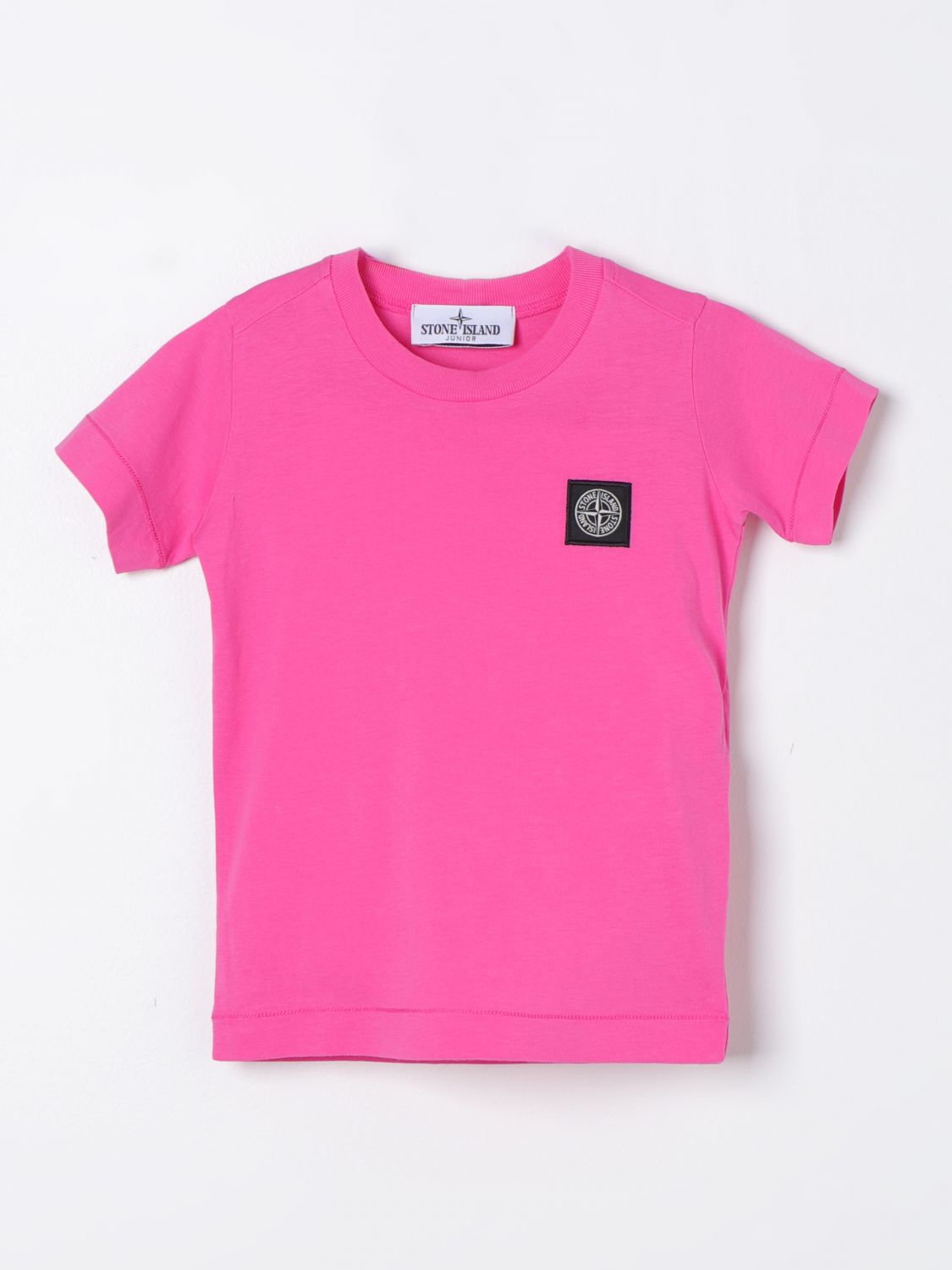 Stone Island Junior T-Shirt STONE ISLAND JUNIOR Kids colour Fuchsia