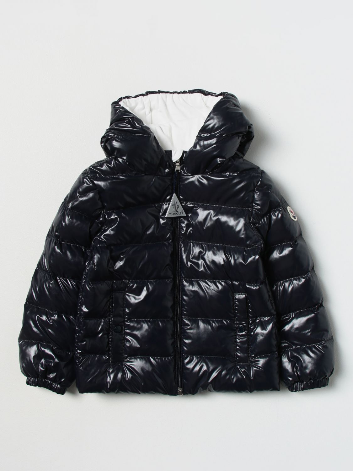 Moncler Jacket MONCLER Kids colour Blue