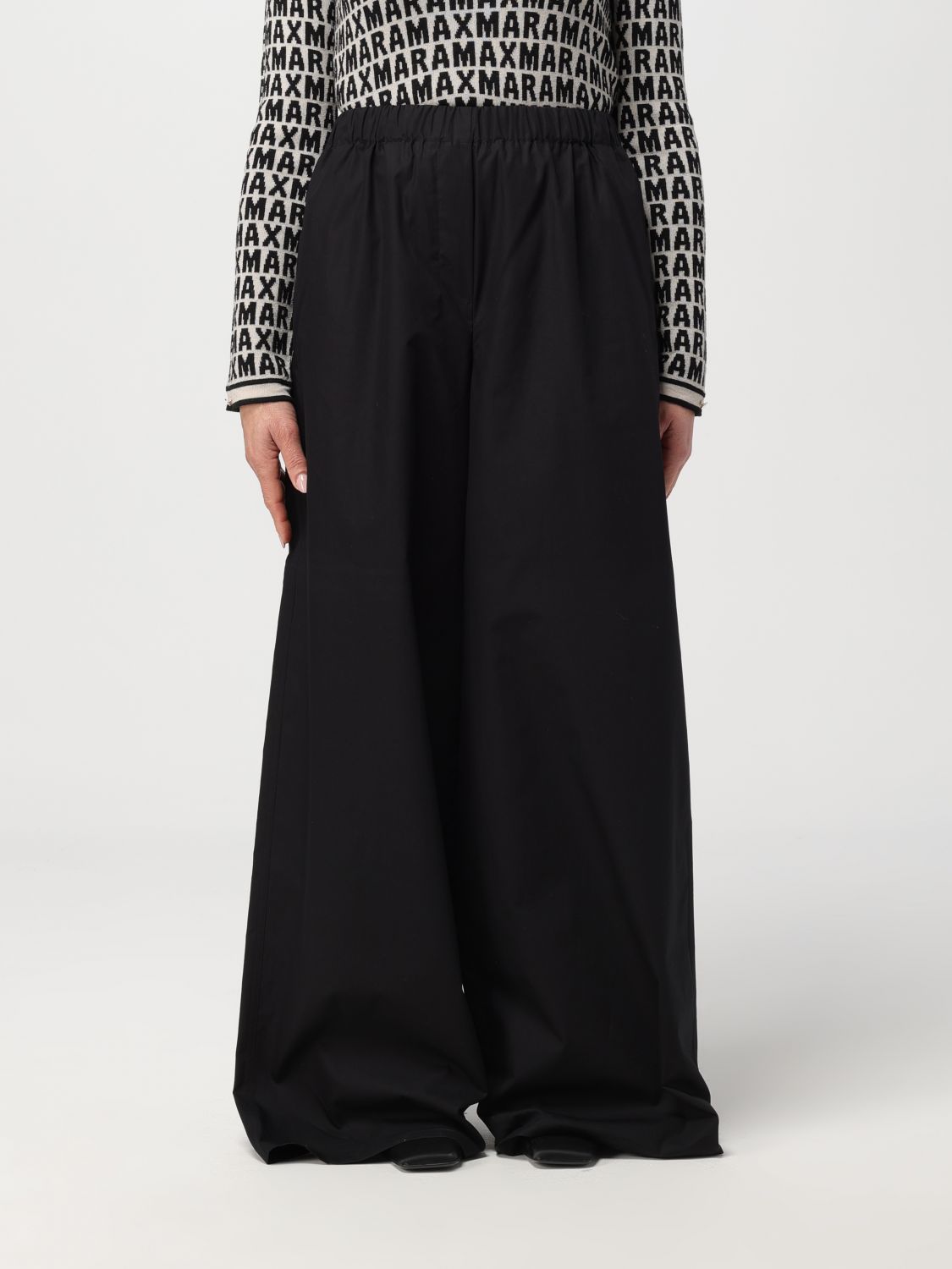 Max Mara Trousers MAX MARA Woman colour Black