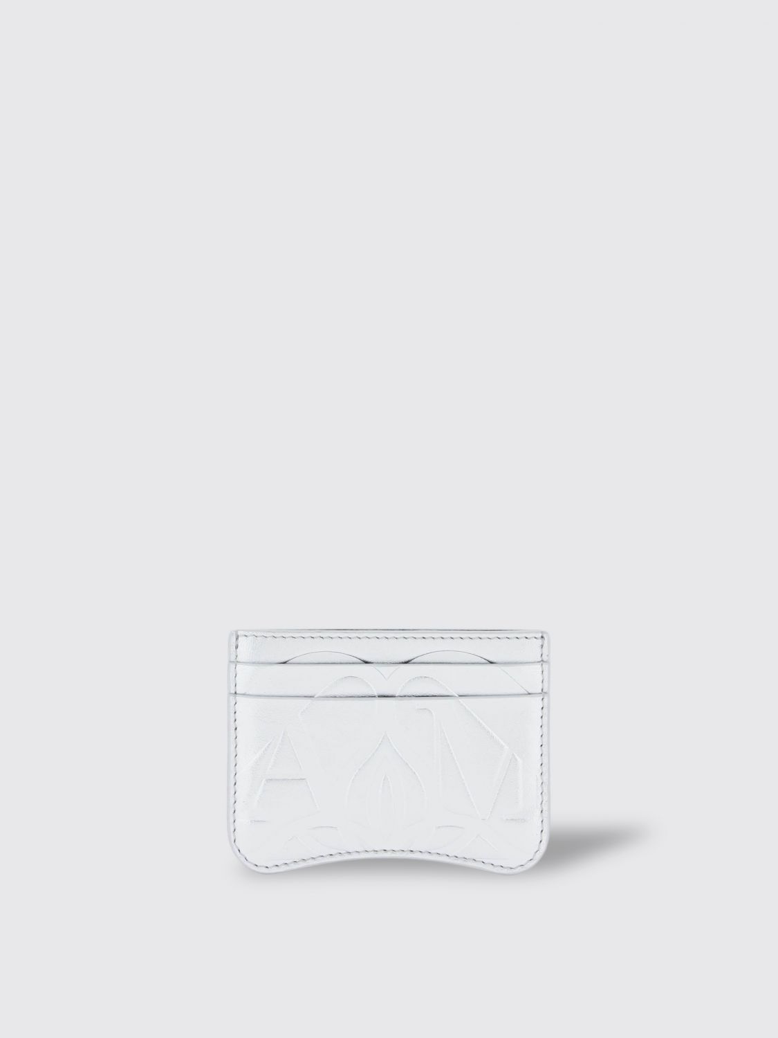 Alexander McQueen Wallet ALEXANDER MCQUEEN Men color Silver