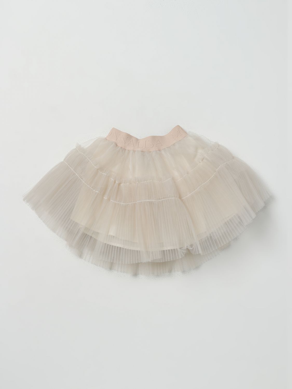 Monnalisa Skirt MONNALISA Kids colour Cream