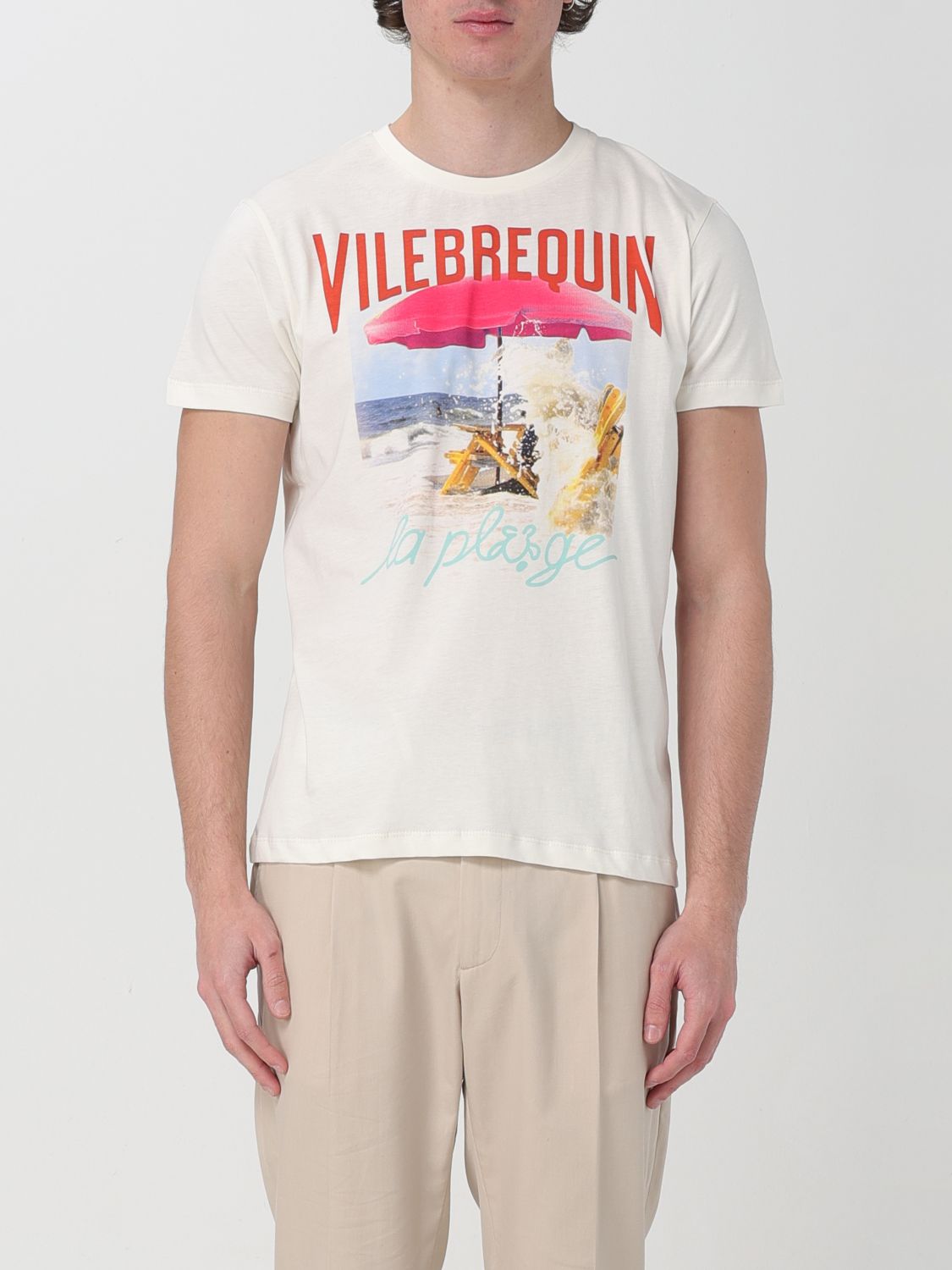 Vilebrequin T-Shirt VILEBREQUIN Men colour Cream