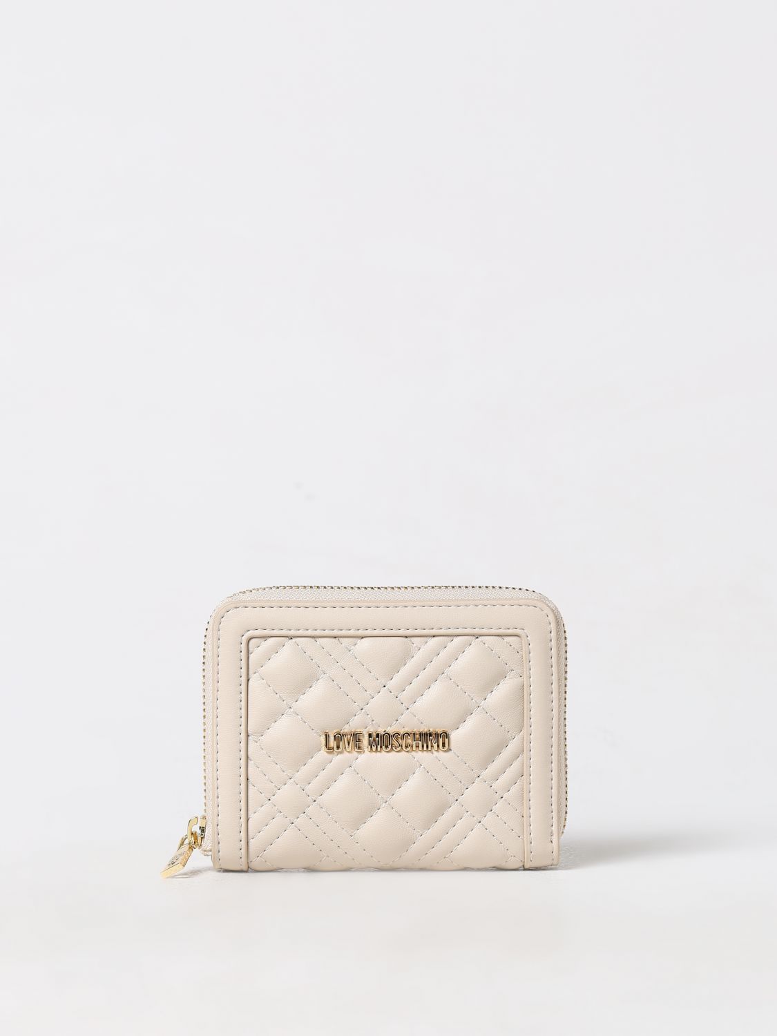 Love Moschino Wallet LOVE MOSCHINO Woman color Ivory