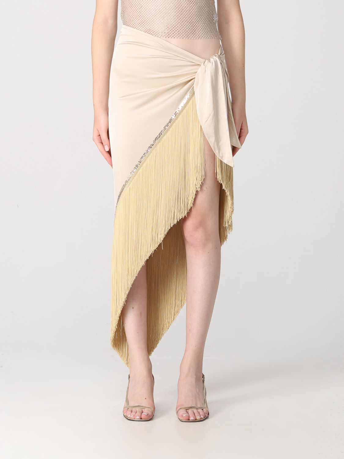 Rabanne Skirt RABANNE Woman colour Nude