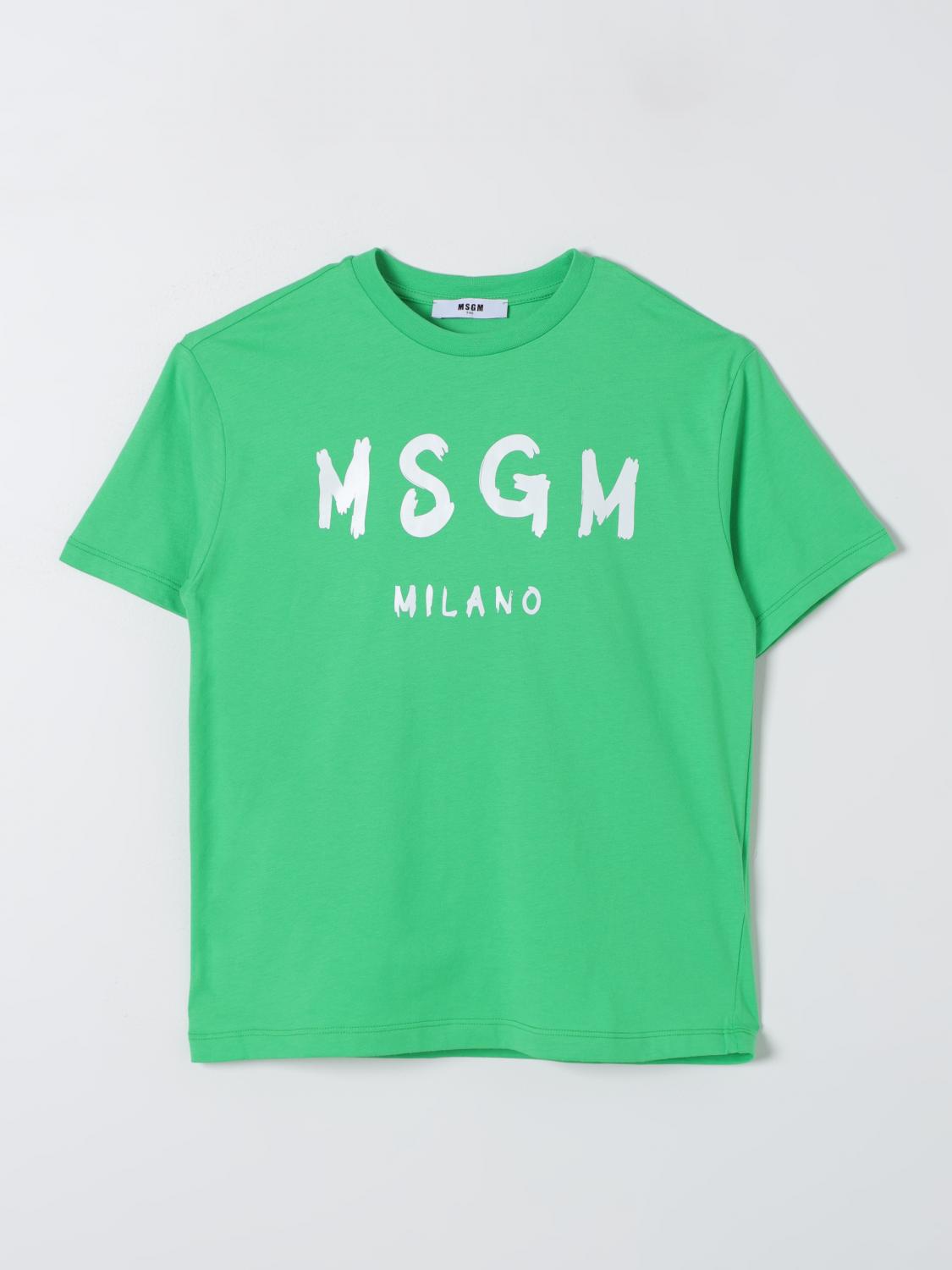 Msgm Kids T-Shirt MSGM KIDS Kids colour Green