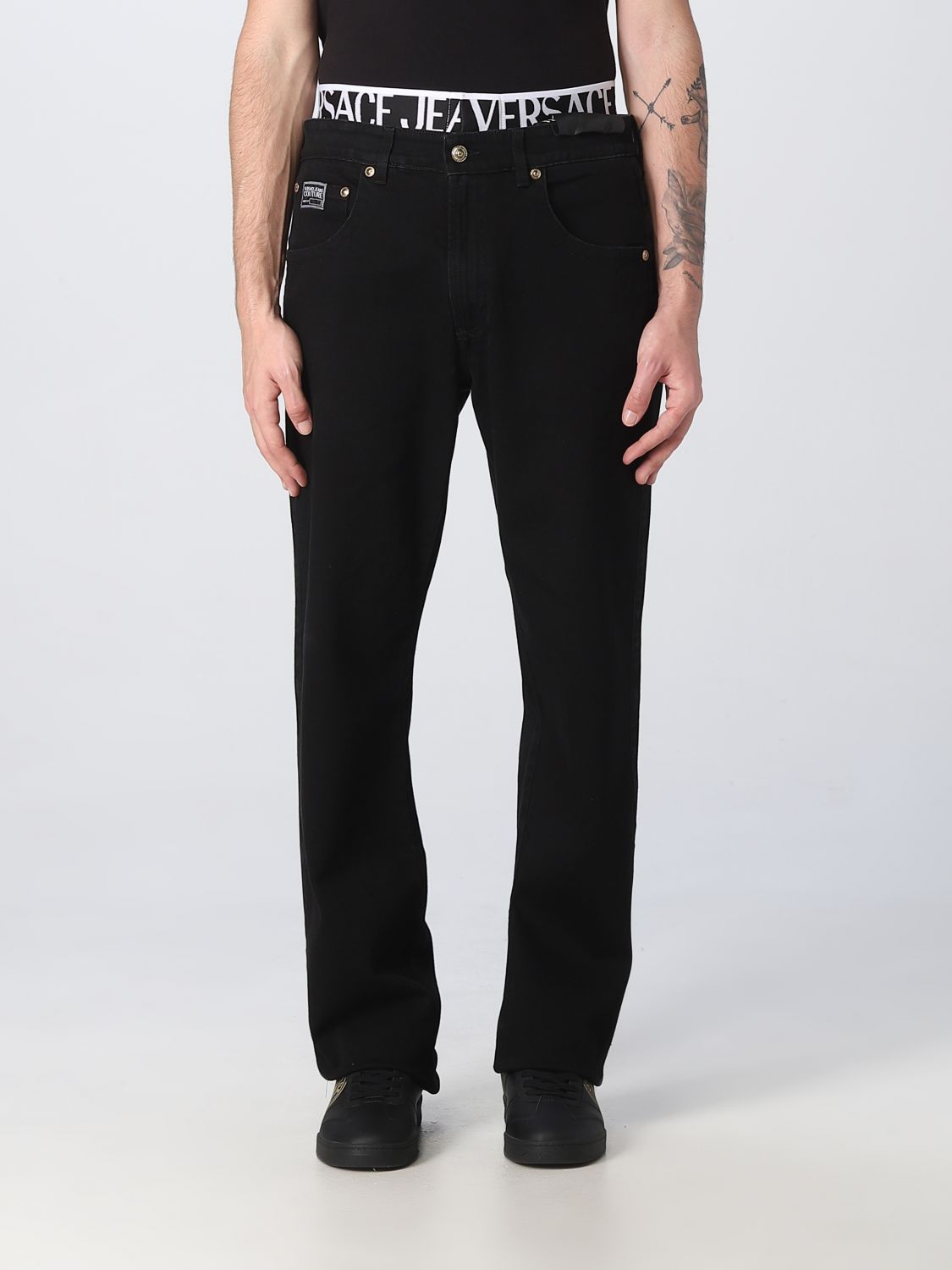 Versace Jeans Couture Jeans VERSACE JEANS COUTURE Men colour Black