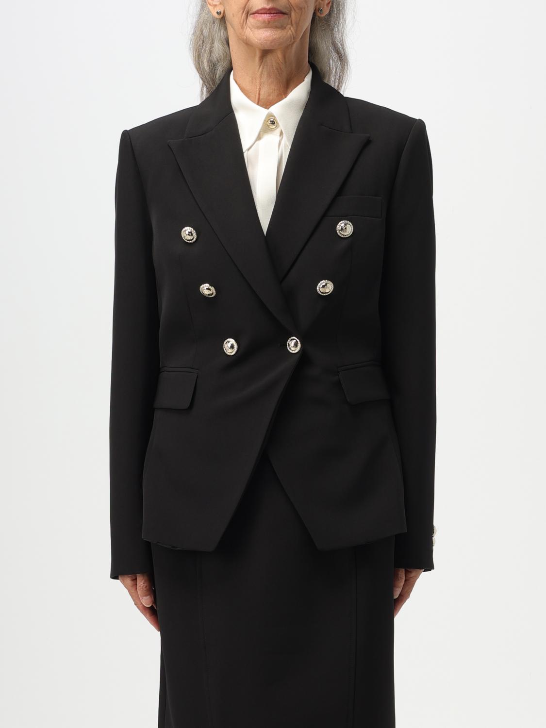 Simona Corsellini Blazer SIMONA CORSELLINI Woman colour Black