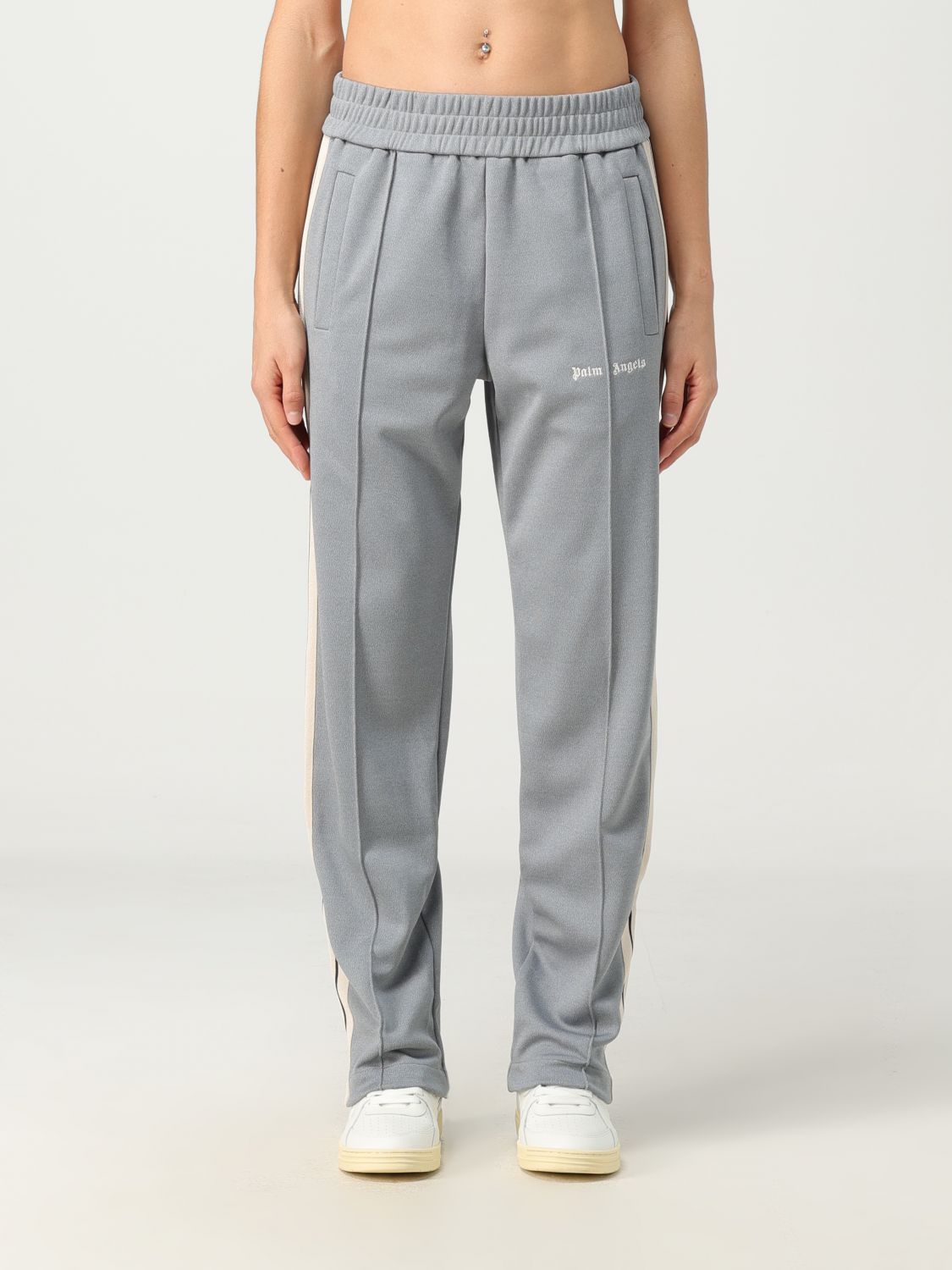 PALM ANGELS Trousers PALM ANGELS Woman colour Grey