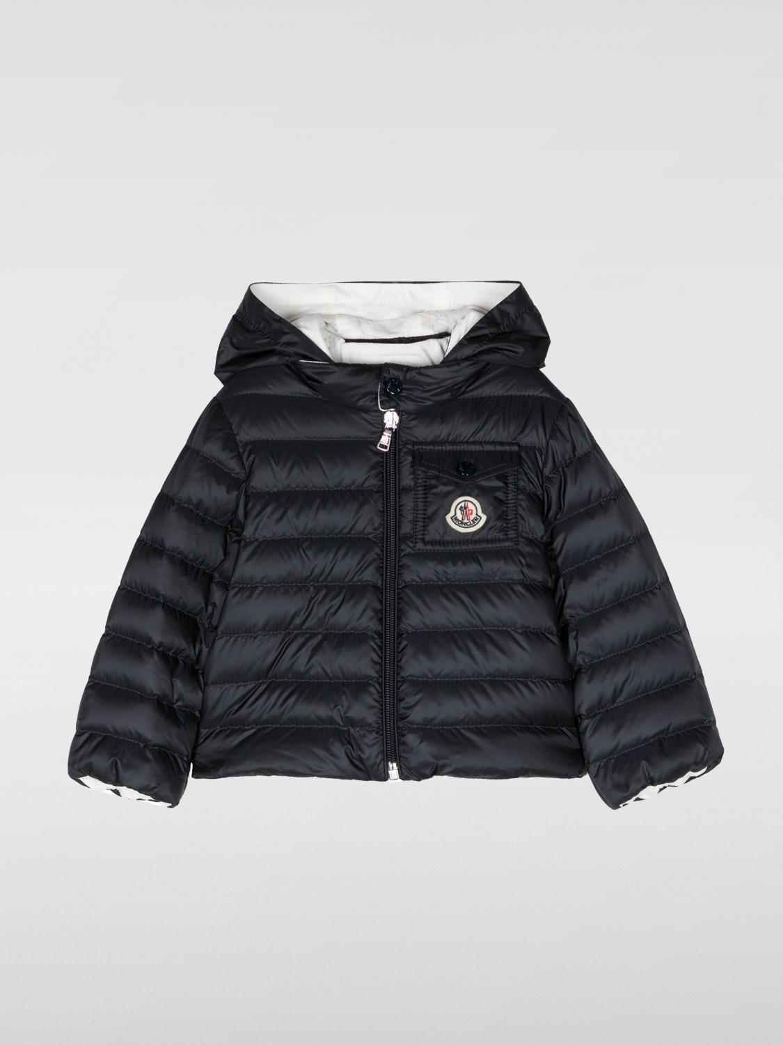 Moncler Jacket MONCLER Kids color Blue