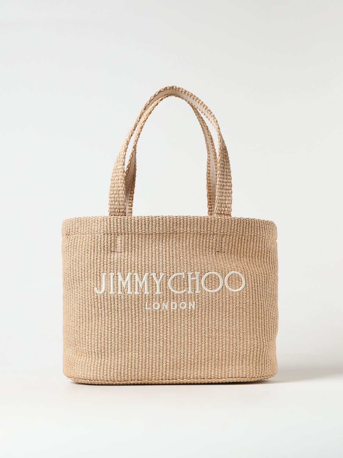 Jimmy Choo Tote Bags JIMMY CHOO Woman colour Beige