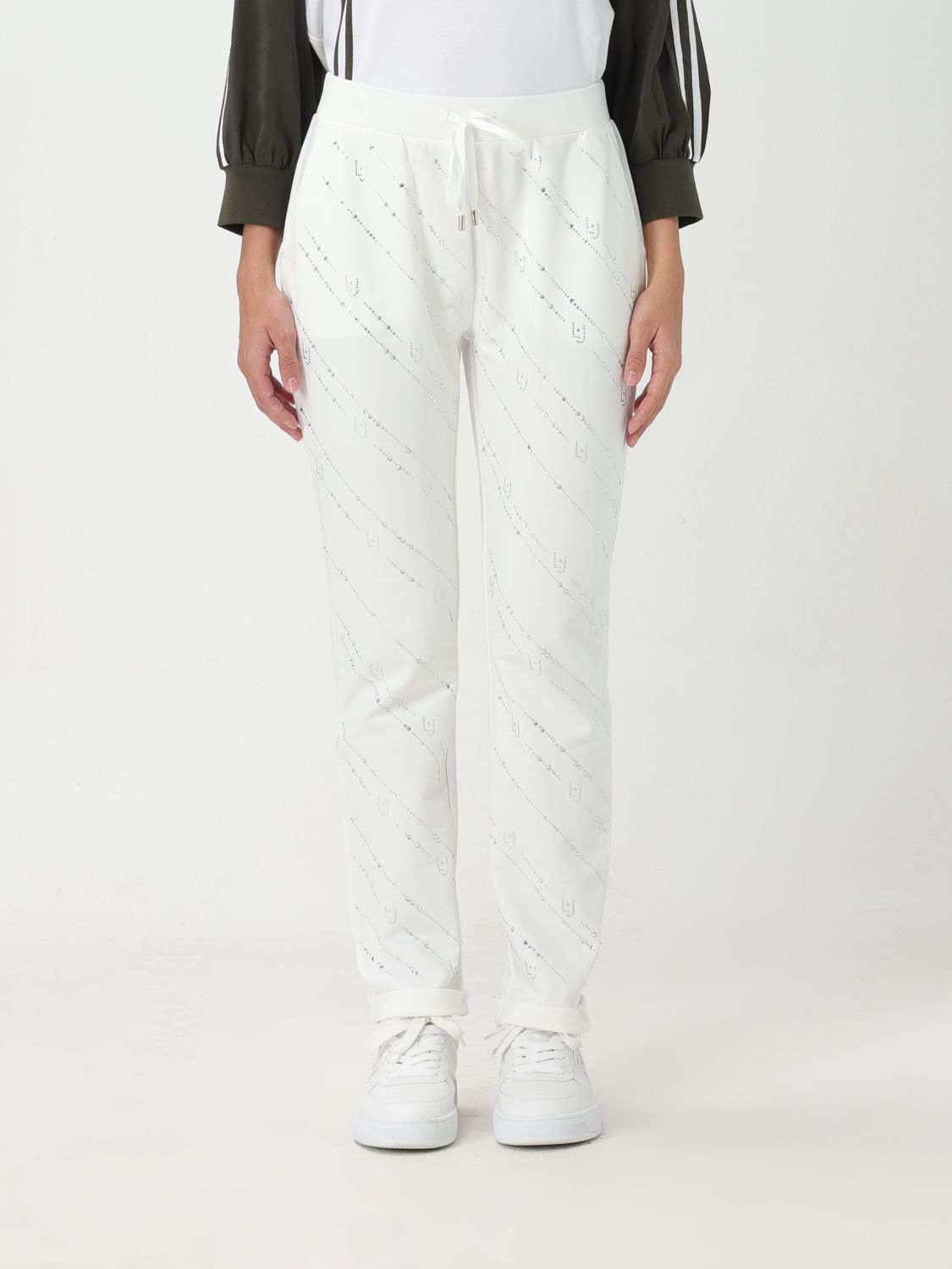 Liu Jo Trousers LIU JO Woman colour White