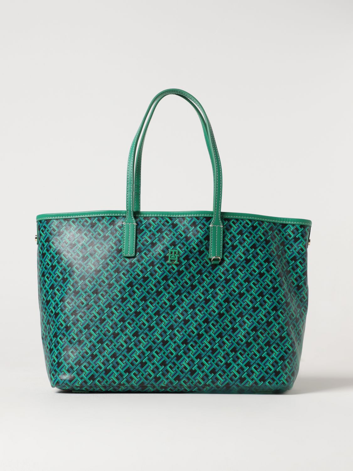 Tommy Hilfiger Tote Bags TOMMY HILFIGER Woman colour Green