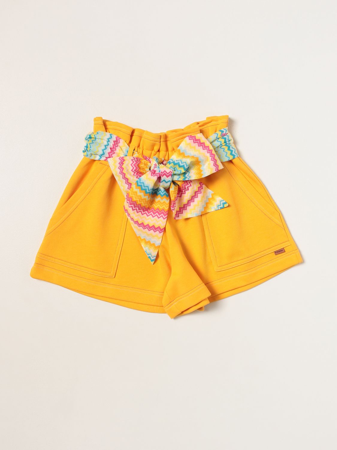 Missoni Short MISSONI Kids colour Yellow