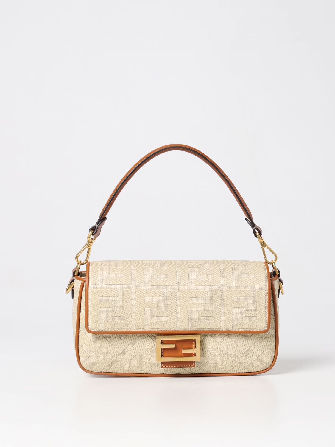 FENDI Shoulder Bag FENDI Woman colour Cream