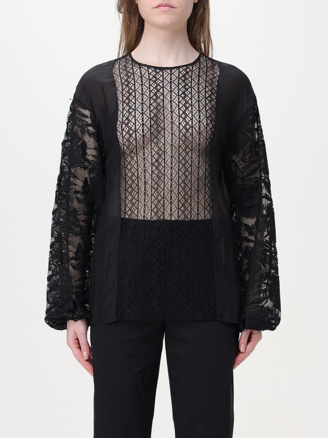 Semicouture Shirt SEMICOUTURE Woman colour Black