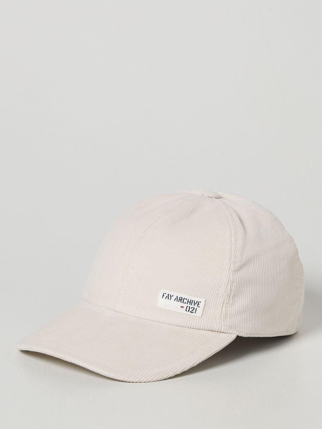 Fay Hat FAY Men colour White