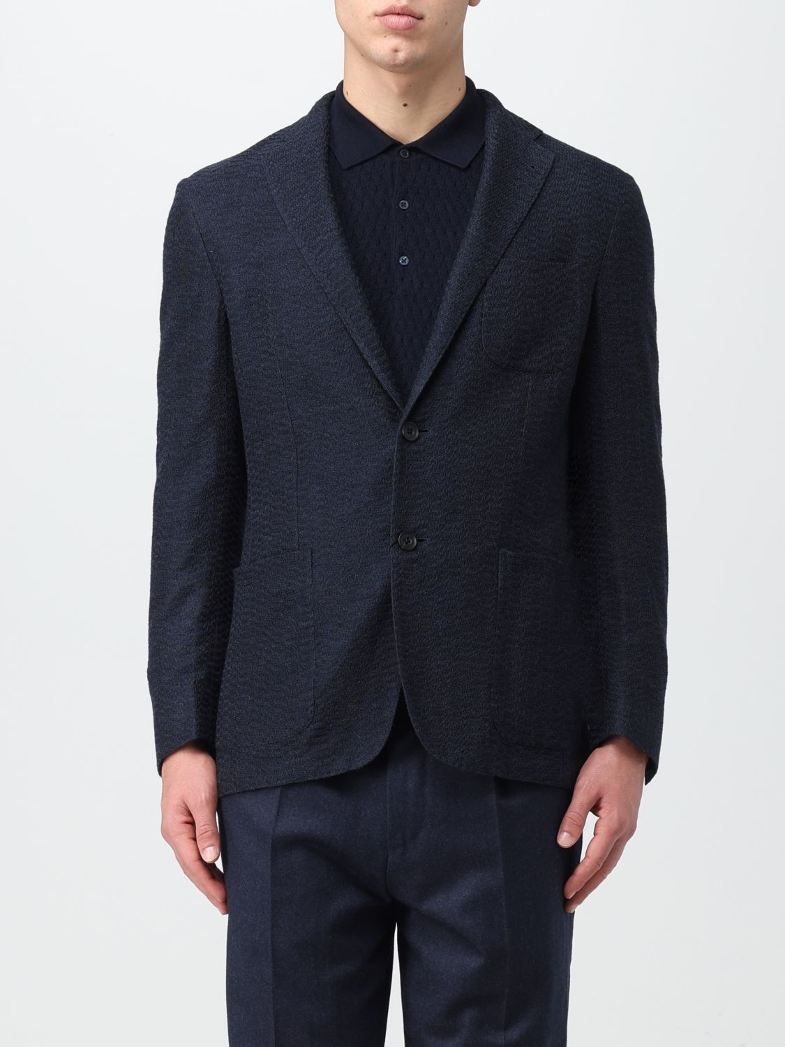 Corneliani Blazer CORNELIANI Men colour Blue