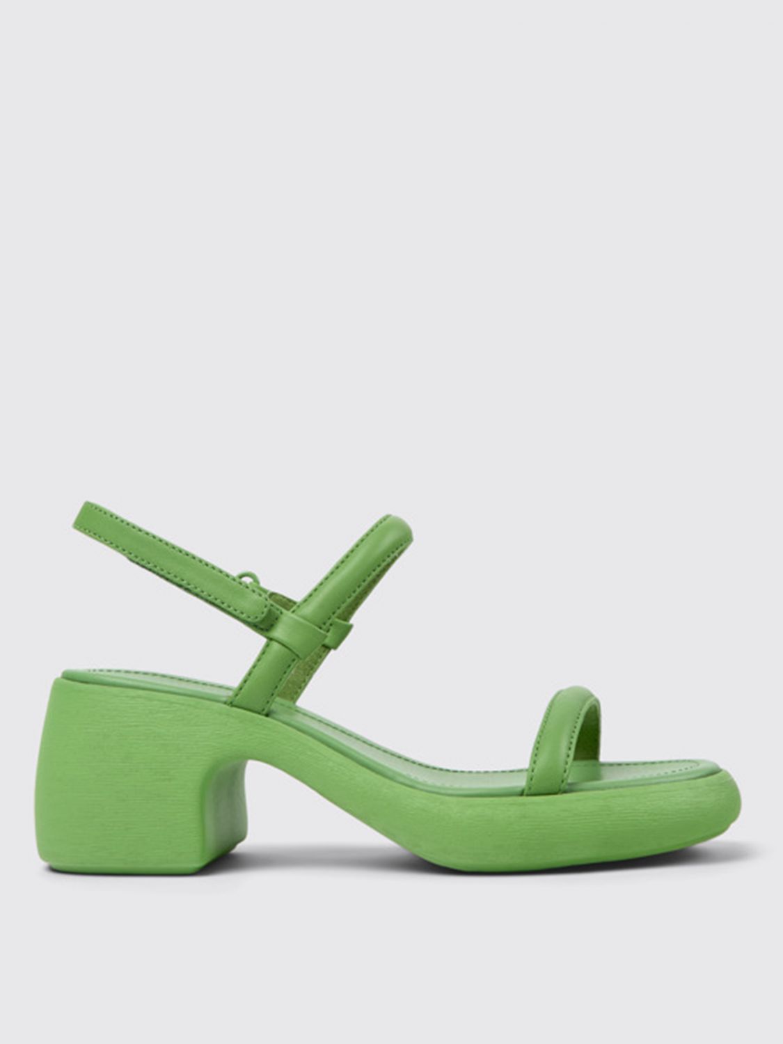 Camper Flat Sandals CAMPER Woman colour Green