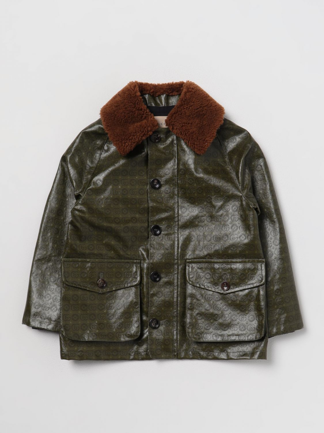 Gucci Jacket GUCCI Kids colour Green