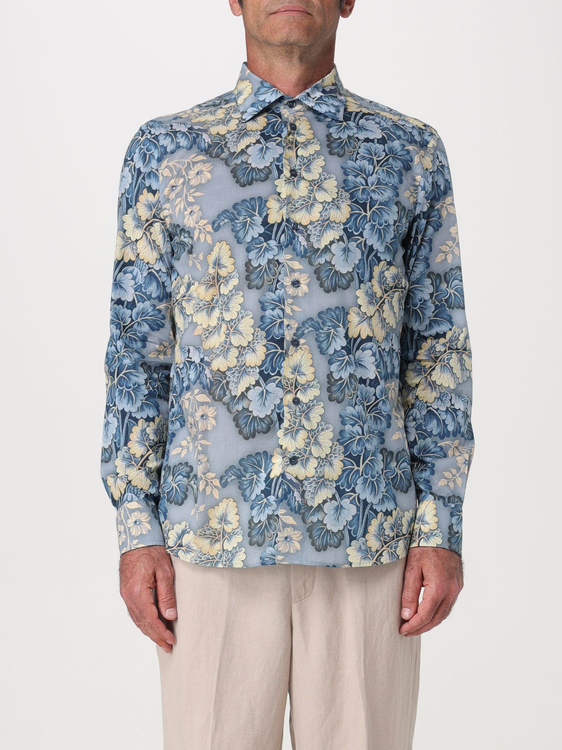 Etro Shirt ETRO Men colour Gnawed Blue