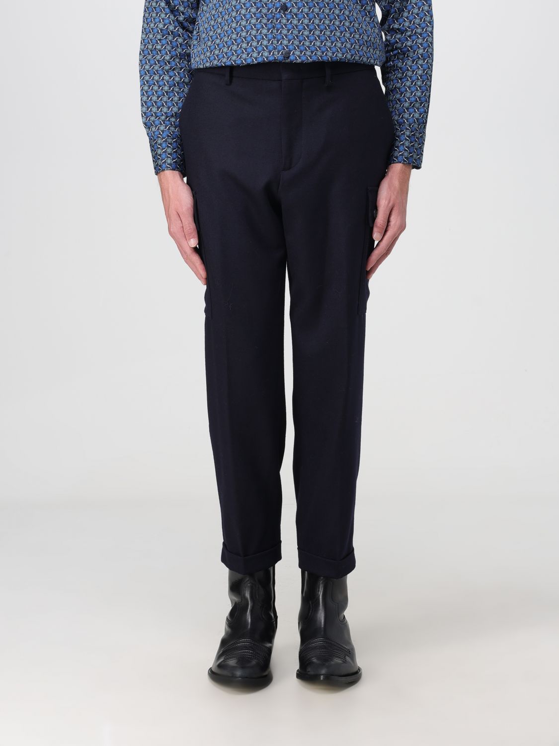 Etro Trousers ETRO Men colour Blue