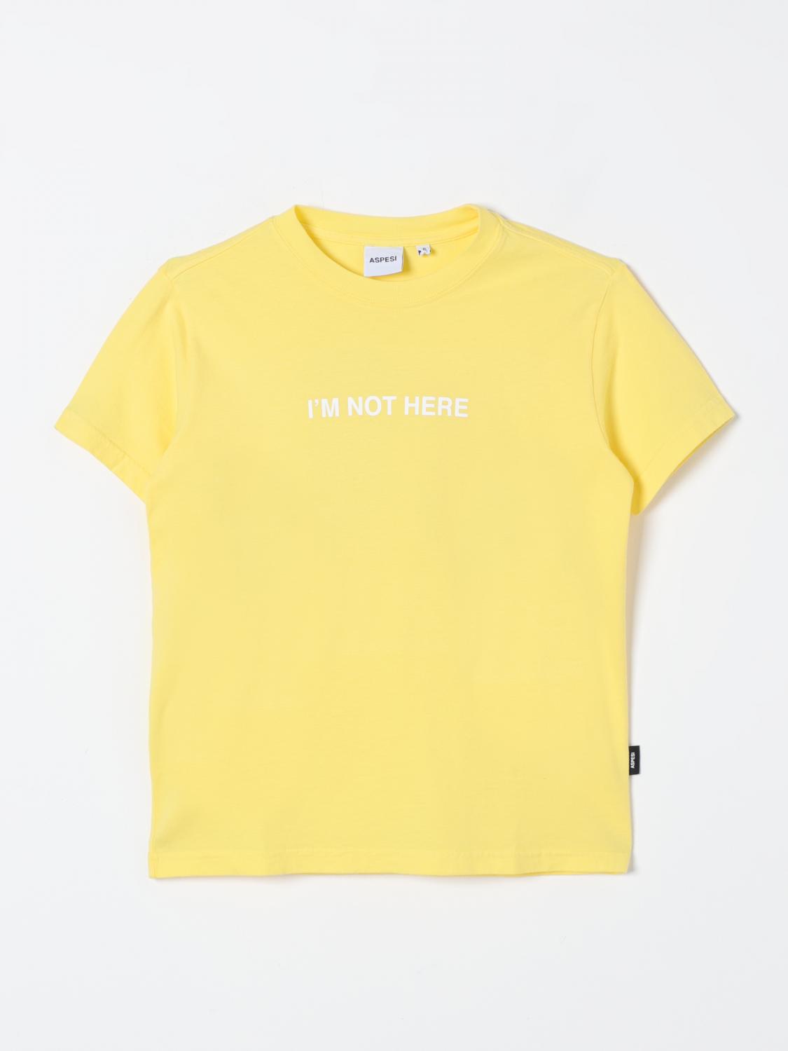 Aspesi T-Shirt ASPESI Kids color Yellow