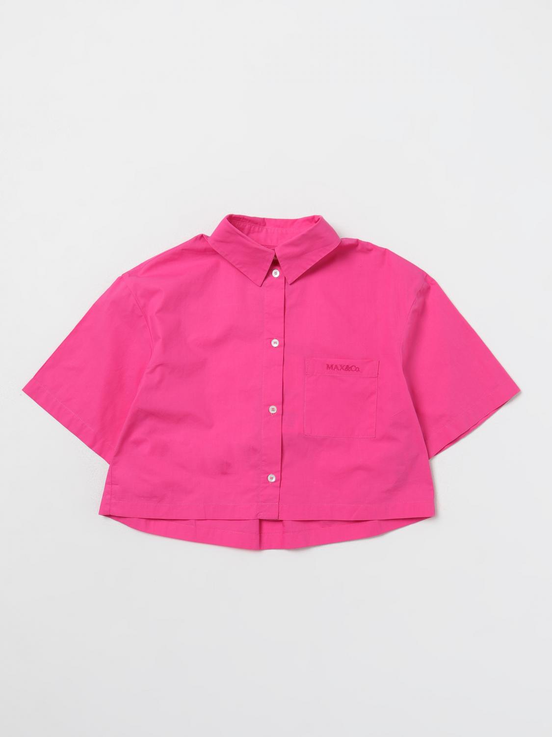  Shirt MAX & CO. KID Kids colour Fuchsia