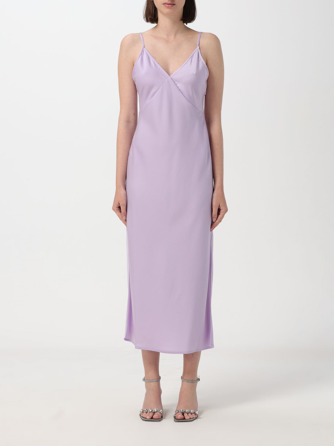 Armani Exchange Dress ARMANI EXCHANGE Woman color Lilac