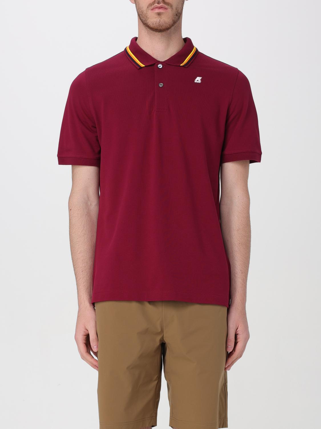 K-Way Polo Shirt K-WAY Men colour Red