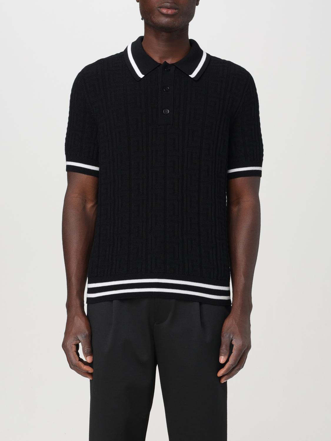 Balmain Polo Shirt BALMAIN Men color Black