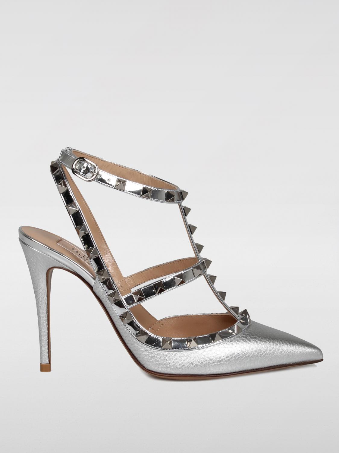 VALENTINO GARAVANI High Heel Shoes VALENTINO GARAVANI Woman color Silver