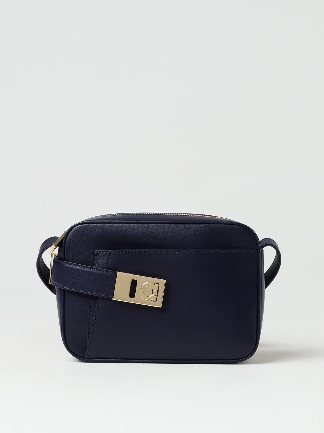 Ferragamo Crossbody Bags FERRAGAMO Woman colour Blue