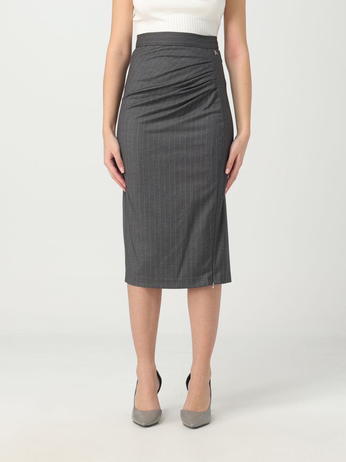 Actitude Twinset Skirt ACTITUDE TWINSET Woman colour Grey