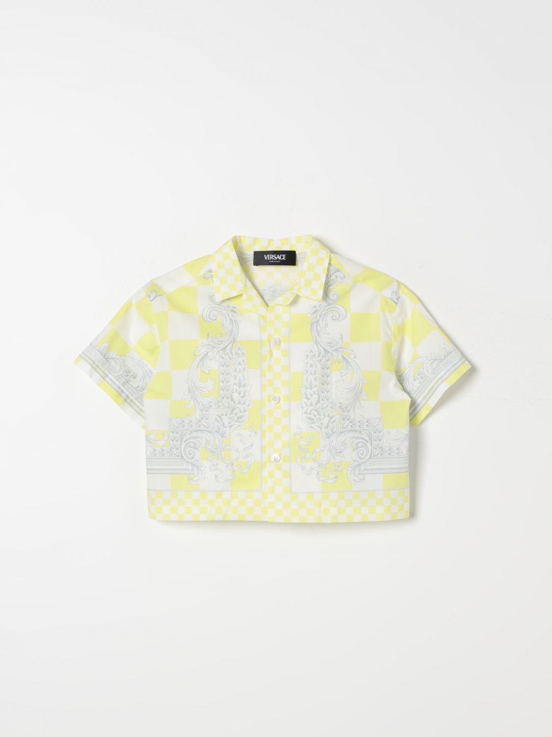 Young Versace Shirt YOUNG VERSACE Kids color Yellow