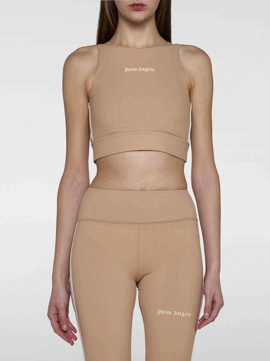 PALM ANGELS Top PALM ANGELS Woman color Nude