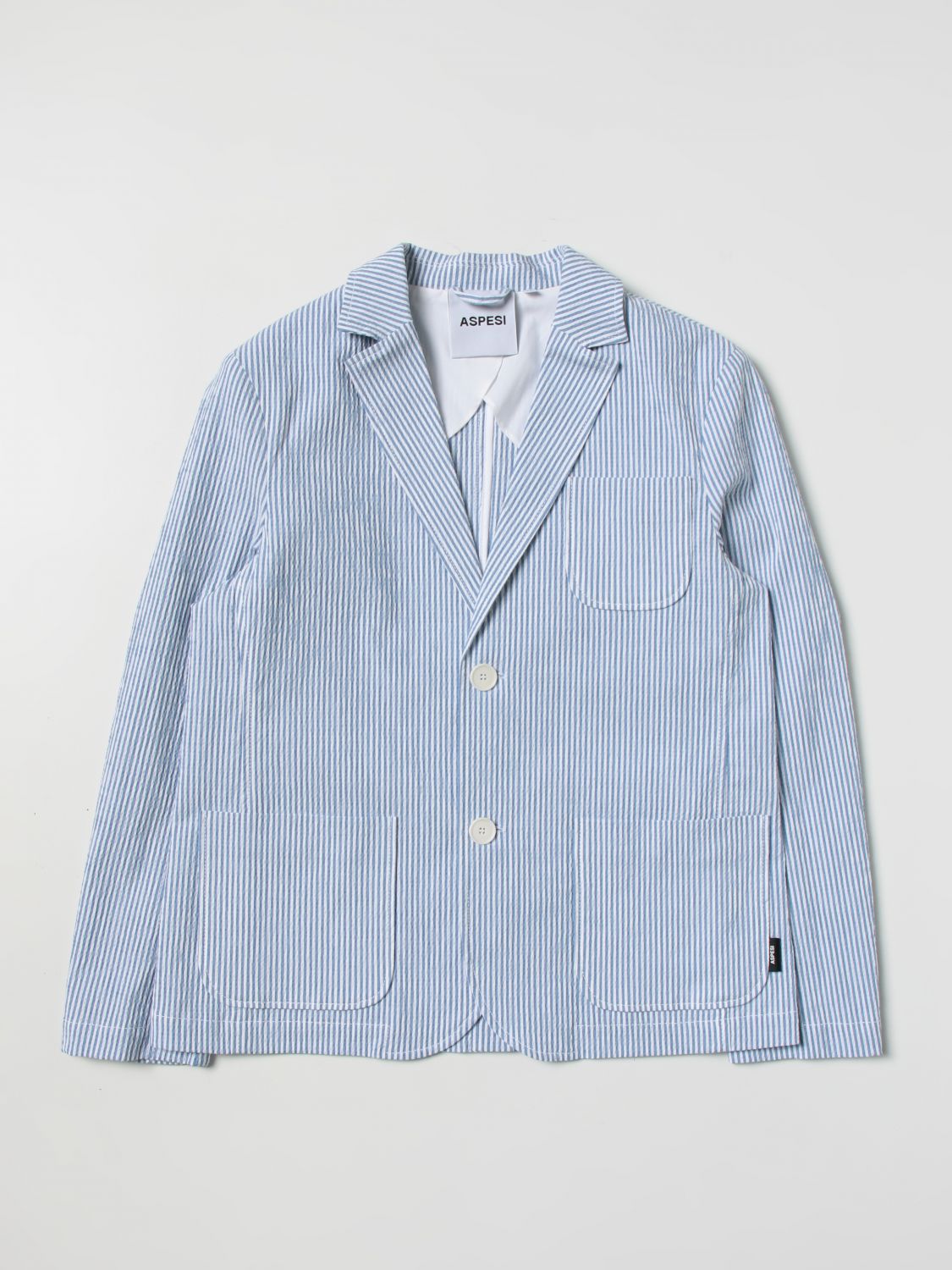 Aspesi Blazer ASPESI Kids colour Blue