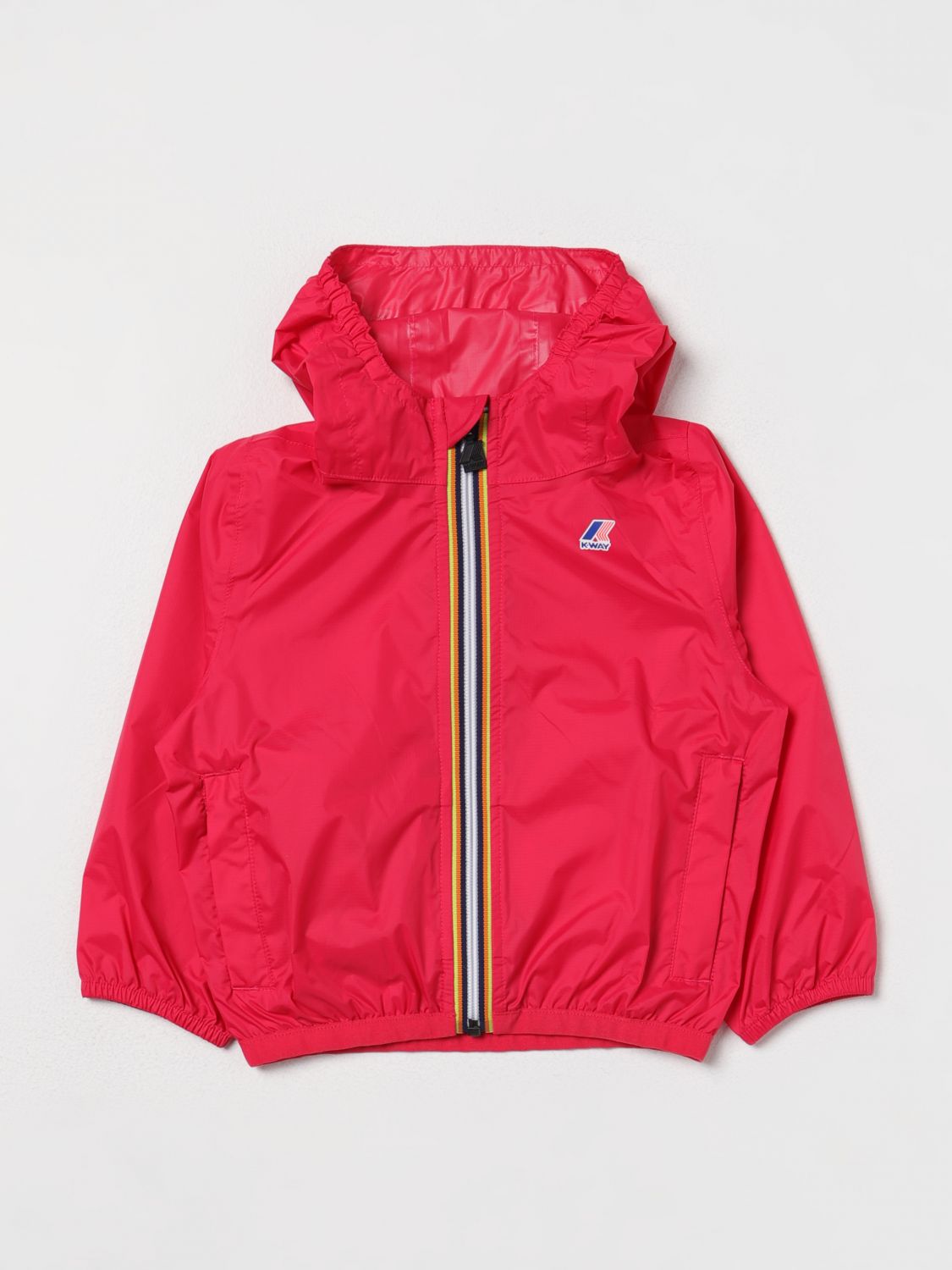 K-Way Jacket K-WAY Kids color Red