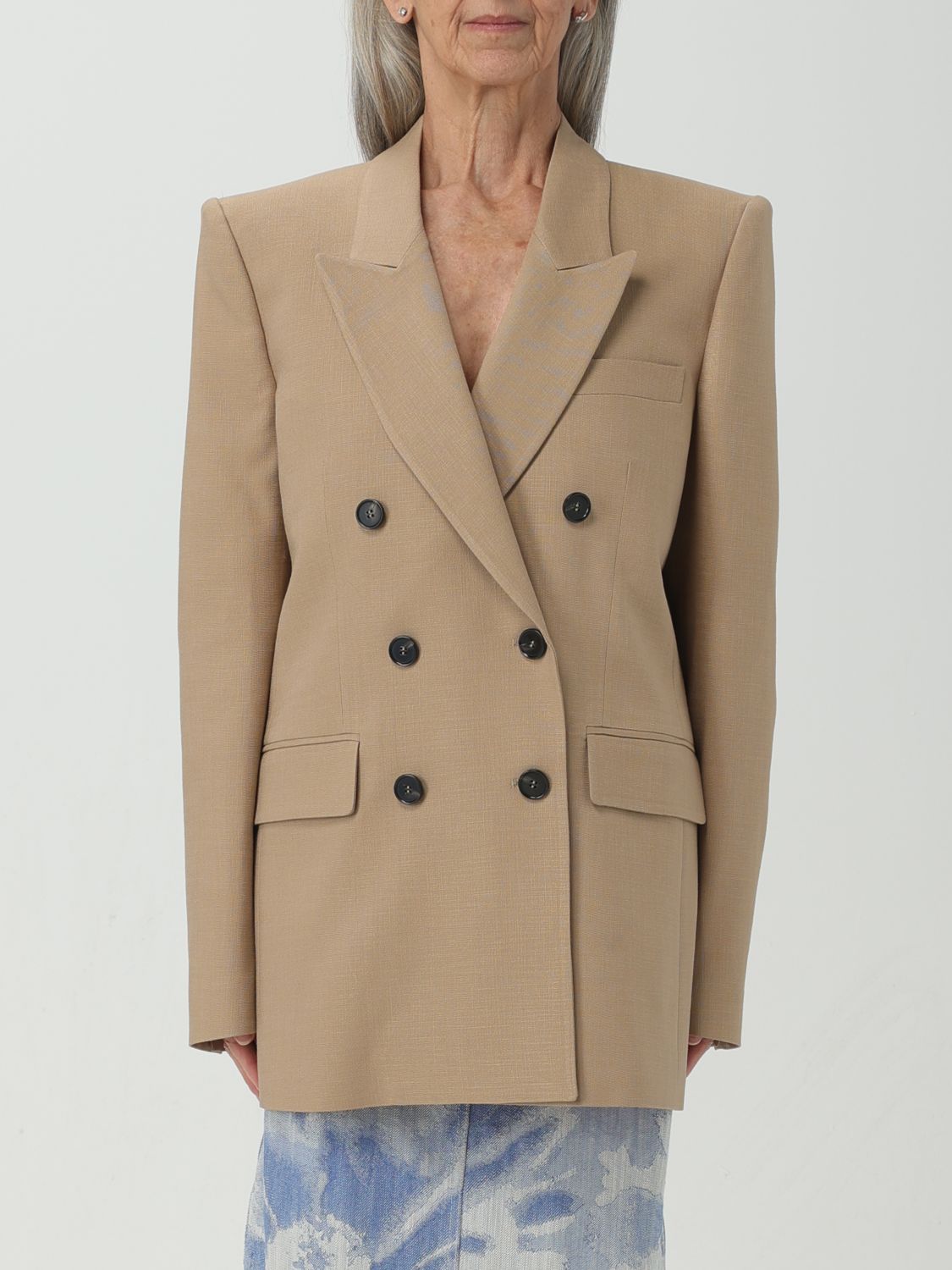 Msgm Blazer MSGM Woman colour Sand