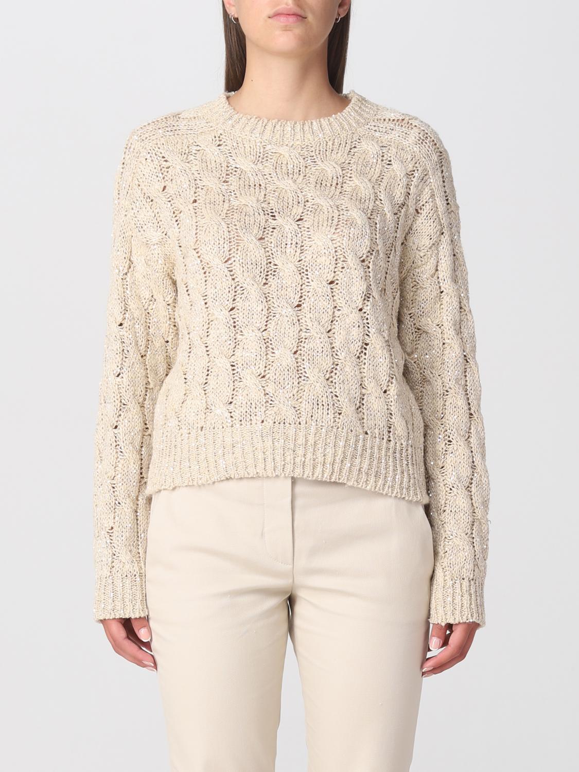 Brunello Cucinelli Jumper BRUNELLO CUCINELLI Woman colour Beige