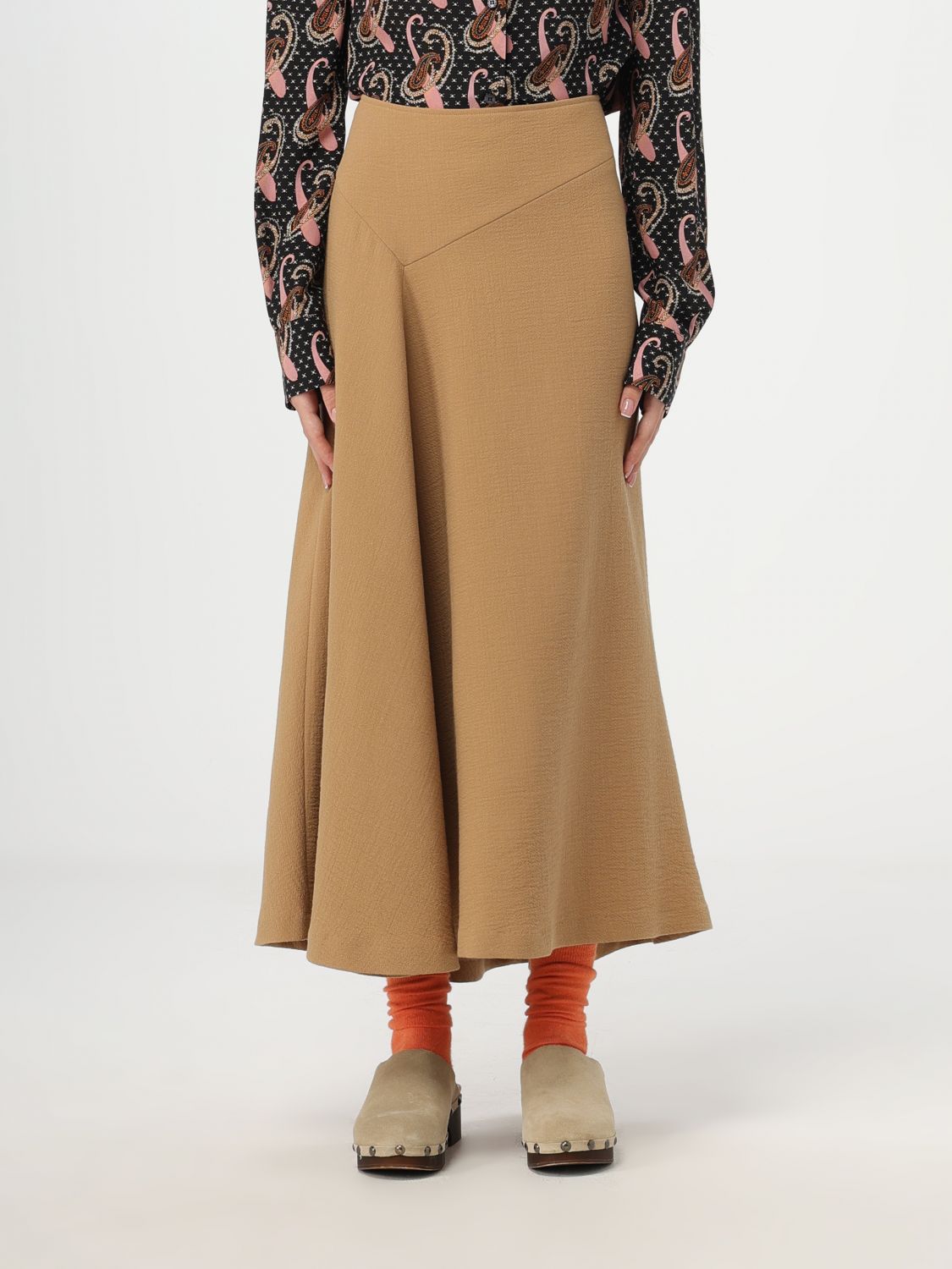 Etro Skirt ETRO Woman colour Beige