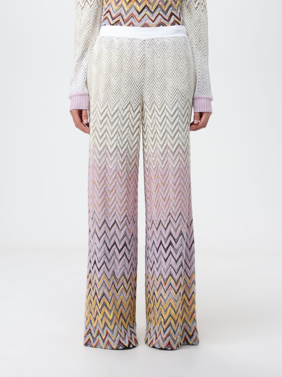 Missoni Trousers MISSONI Woman colour Multicolor