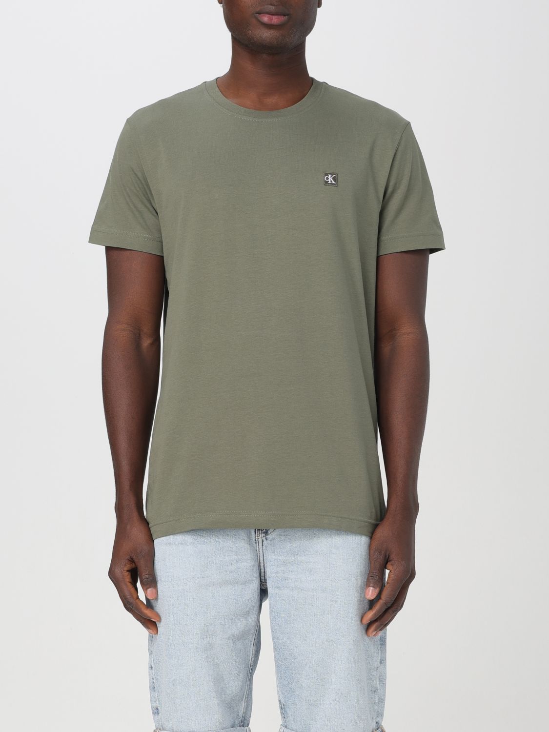 Ck Jeans T-Shirt CK JEANS Men colour Olive